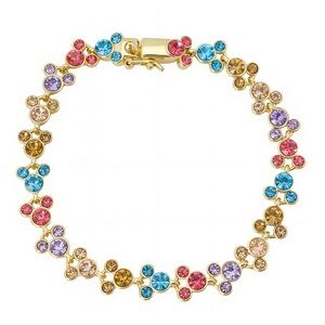 Crystal Mickey Mouse Tennis Bracelet